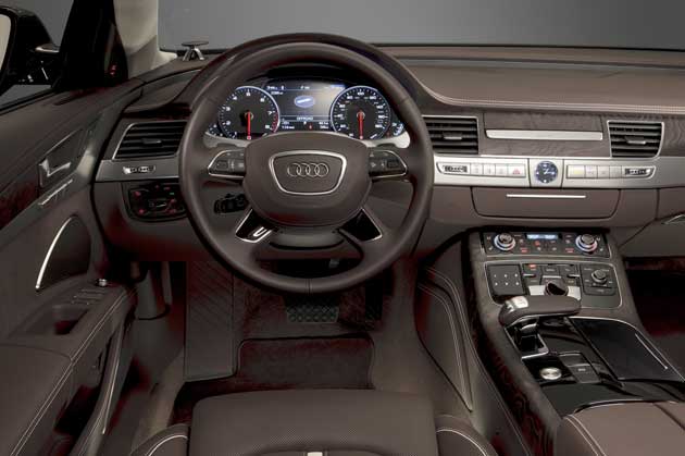 2013 Audi A8L dash