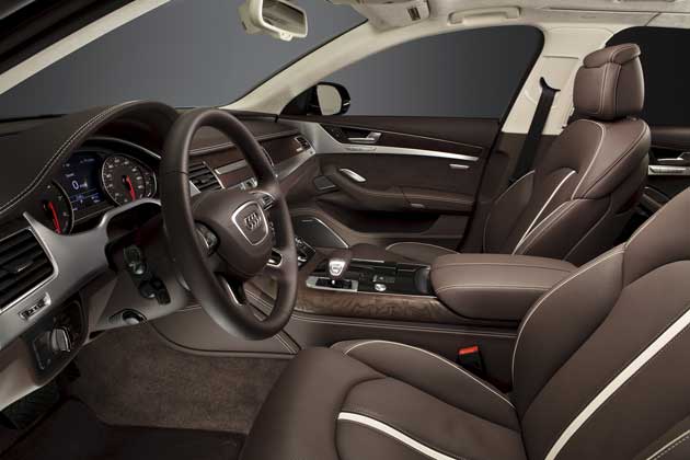 2013 Audi A8L interior