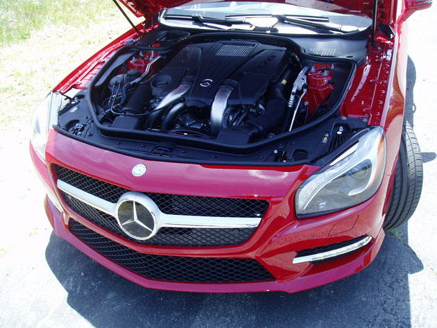 2013 Mercedes-Benz-SL550 - Engine Compartment