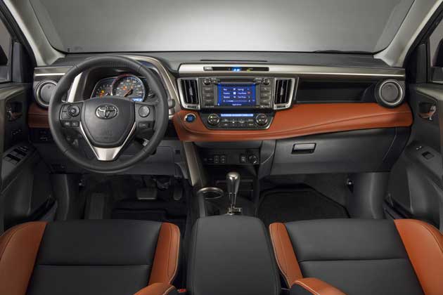 2013 Toyota RAV4 limited interior