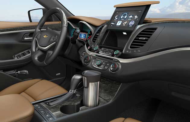 2014 Chevrolet Impala open compartment