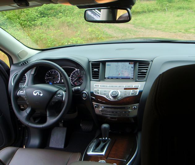 2014 Infiniti QX60 Hybrid dash