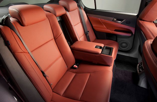 2014 Lexus GS--Rear Seat