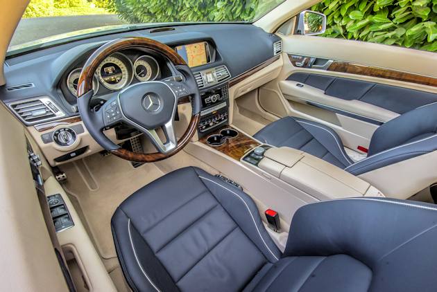 2014 Mercedes-Benz E-550 Cabrio interior