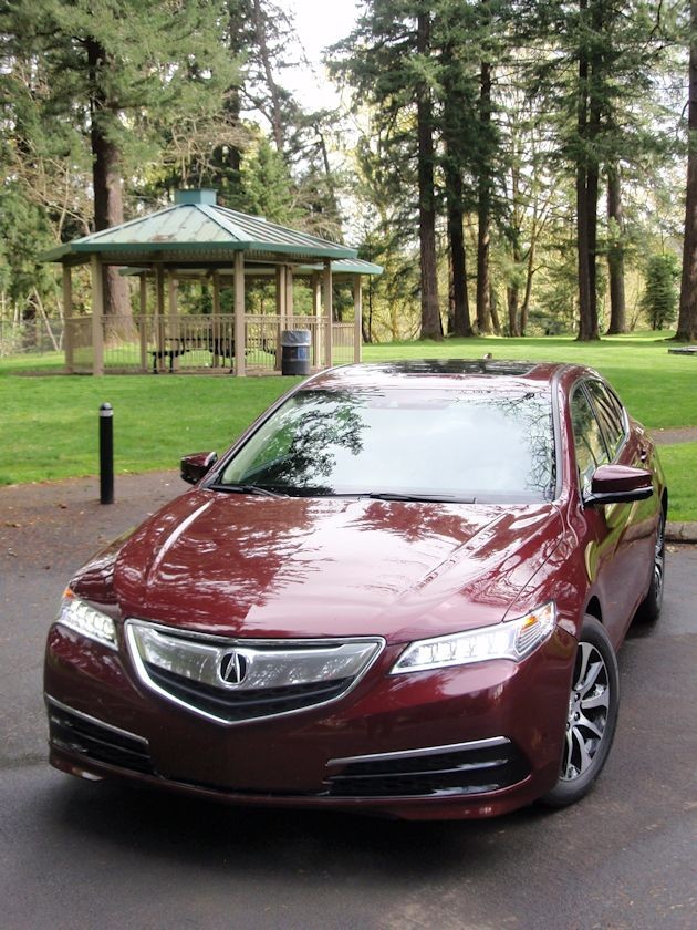 2015 Acura TLX front