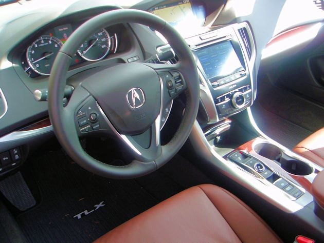 2015 Acura TLX interior 2