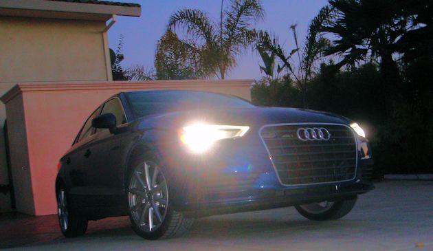 2015 Audi A3 TDI front lights