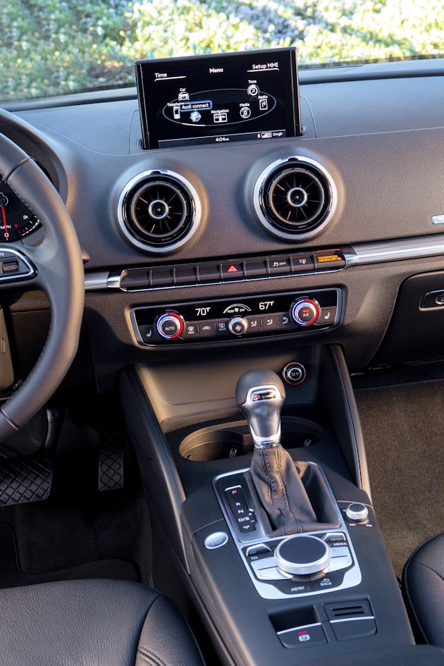 2015 Audi A3 center console