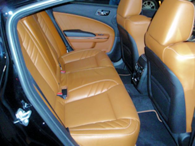 2015 Dodge Charger rear seat