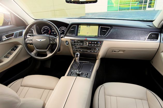 2015 Hyundai Genesis dash