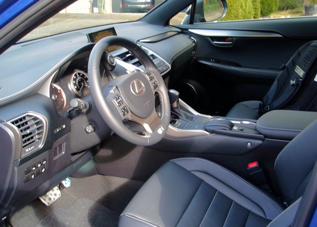 2015 Lexus NX 200T interior