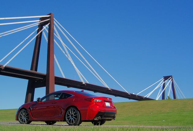 2015 Lexus RC F rear q bridge