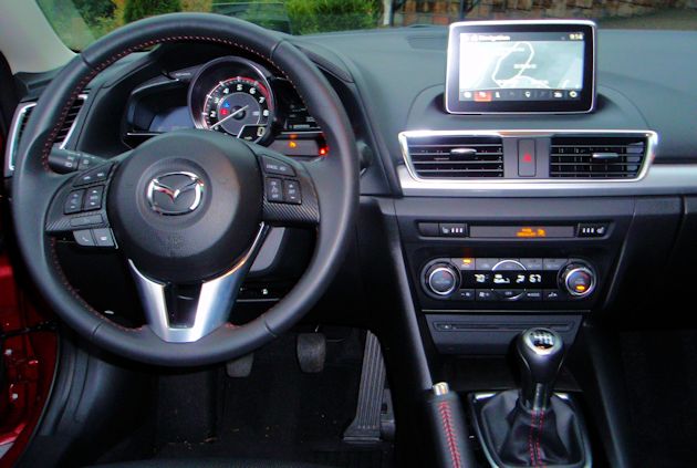 2015 Mazda3 GT dash