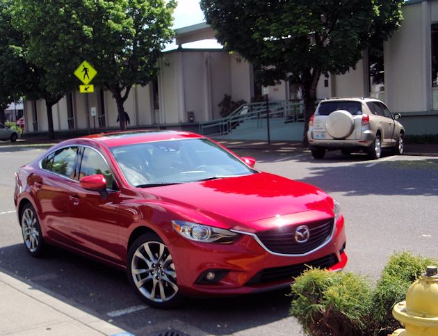 2015 Mazda6 front