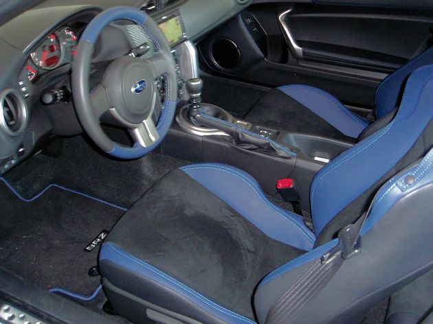 2015 Subaru BRZ interior