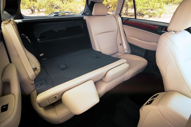 2015 Subaru Outback rear seat-cargo