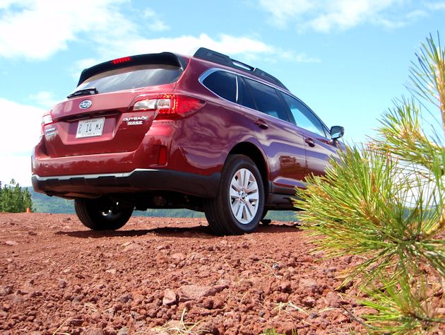 2015 Subaru Outback rear