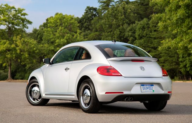 2015 VW Beetle rear