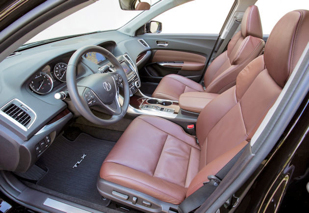 20156 Acura TLX interior