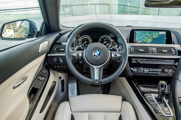 2016 BMW640i dash