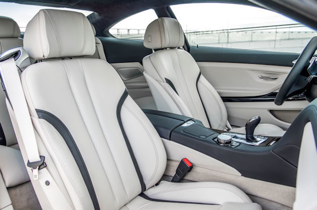 2016 BMW640i interior