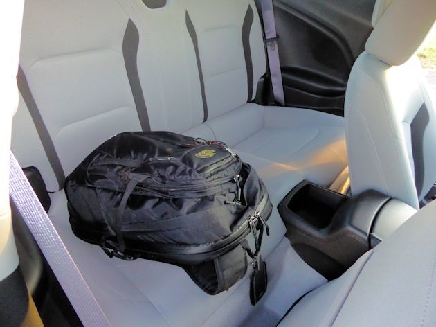 2016 Chevrolet Camaro back seat