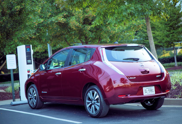 2016 Nissan Leaf rear
