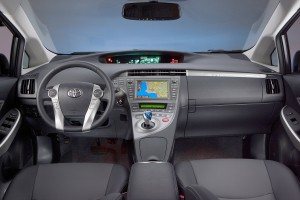 2012 Toyota Prius plug-in interior