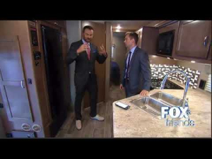 Mike Caudill on Fox and Friends After the Show Show featuring a Winnebago