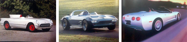 Corvettes Over The Years