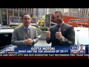 Mike Caudill – Top cars for 2017 on Fox and Friends – May 2017