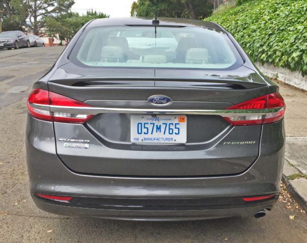 Ford Fusion Energi Tail