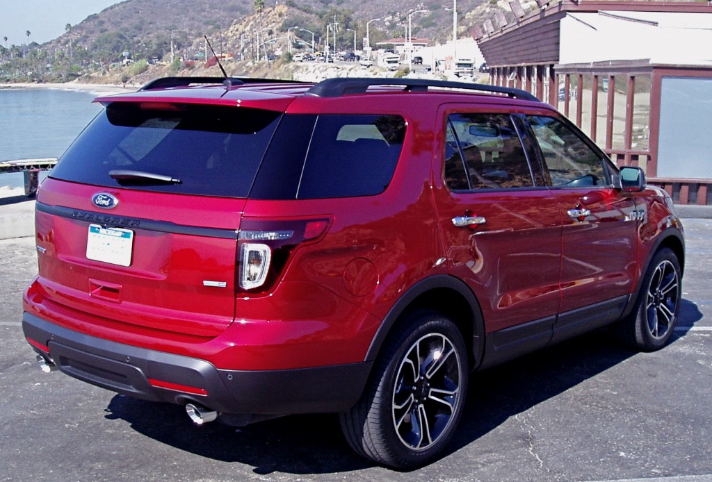 2013 Ford Explorer - rear view