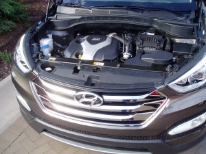 2013 Hyundai Santa Fe - Engine Compartment