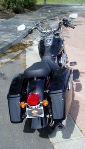 2012 Harley Davidson FLD - Rear view