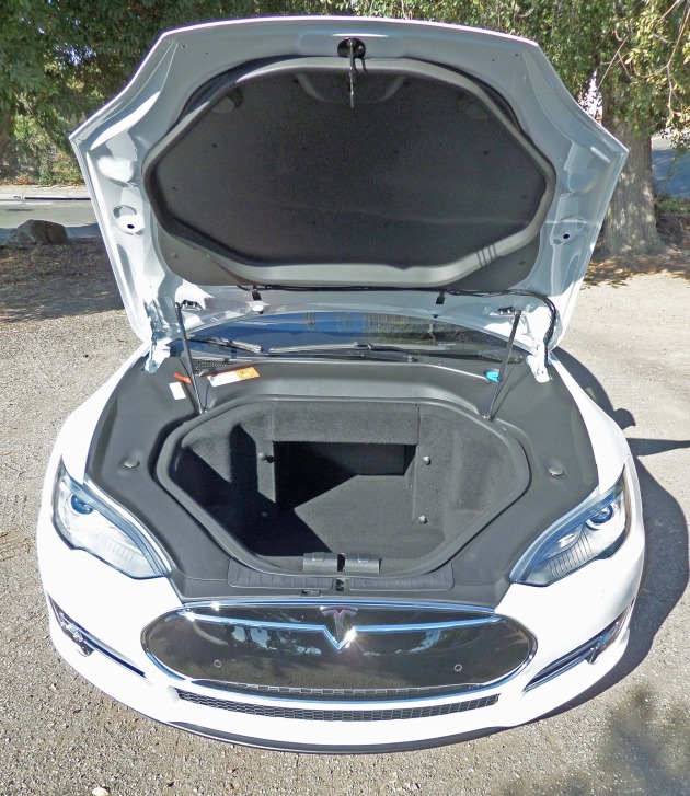 Tesla Model S P85+ Frunk