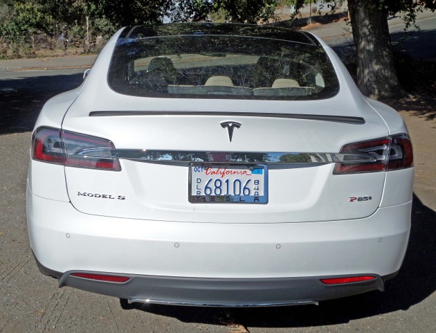 Tesla Model S P85+ Tail