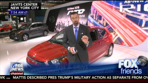 Mike Caudill Live from the Floor of the New York Auto Show – Fox and Friends