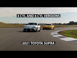 2021 Toyota Supras: 4 Cylinder vs. 6 Cylinder