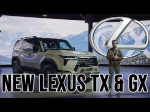 TWO NEW LEXUS MODELS: THE 2024 GX AND TX
