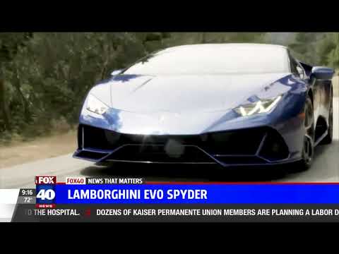 Nik Miles Lamborghini EVO Spyder Fox 40