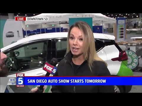 Nik Miles Energy Station San Diego International Auto Show KSWB Fox 5