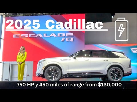 2025 Cadillac Escalade global debut in New York City