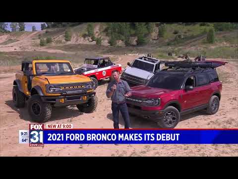 Mike Caudill Live 2021 Ford Bronco KDVR Fox 31