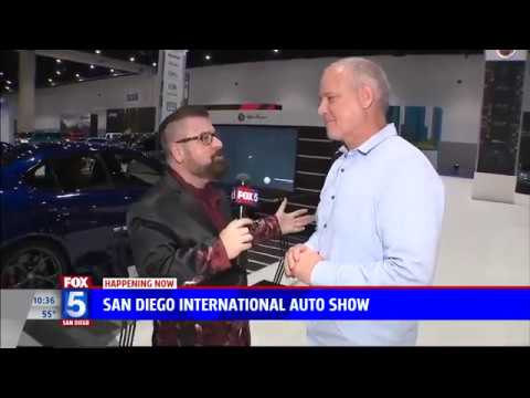 Nik Miles Alfa Romeo San Diego International Auto Show KSWB Fox 5