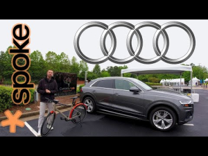 Audi and Spoke deploy all-new technology that will save the lives of cyclists and pedestrians.