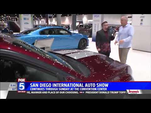 Nik Miles Charger Widebody San Diego International Auto Show KSWB Fox 5