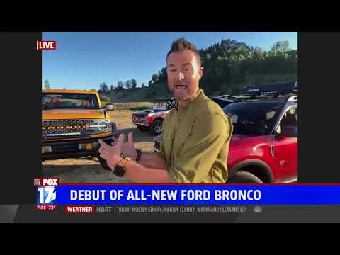 Mike Caudill Live 2021 Ford Bronco WXMI Fox 17