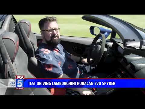 Nik Miles Lamborghini Huracon Evo Spyder Fox 5