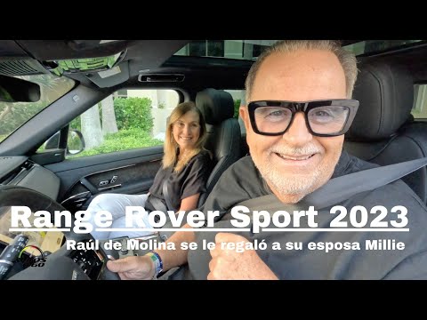 Range Rover Sport 2023 que Raúl de Molina le regaló a su esposa Millie